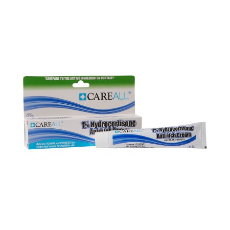 Hydrocortisone Cream 1% CareALL®  Itch Relief 1 oz. Tube (1/TB 24/CS) by New World Imports  ID HYD1
